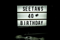 Seetan's 40th